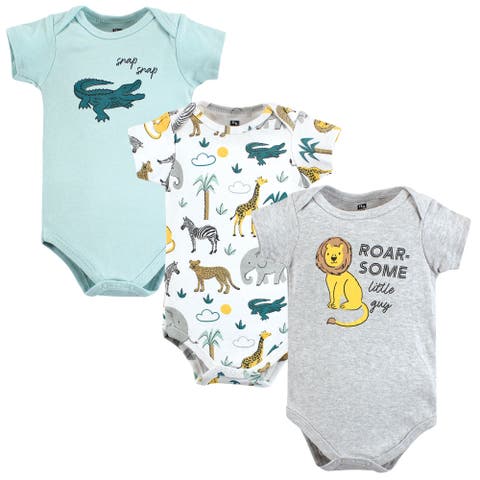 All-Season Cotton One-Piece Garment Set of 3
