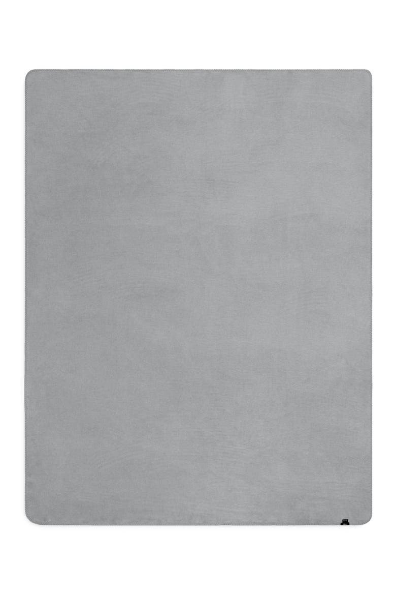 Snowy Throw, Alternate, color, Grey