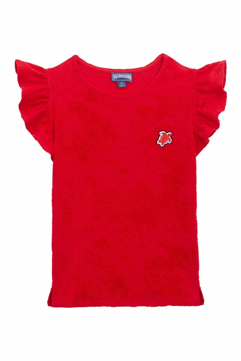 Kids' Terry Tank Top, Main, color, LIPSTICK