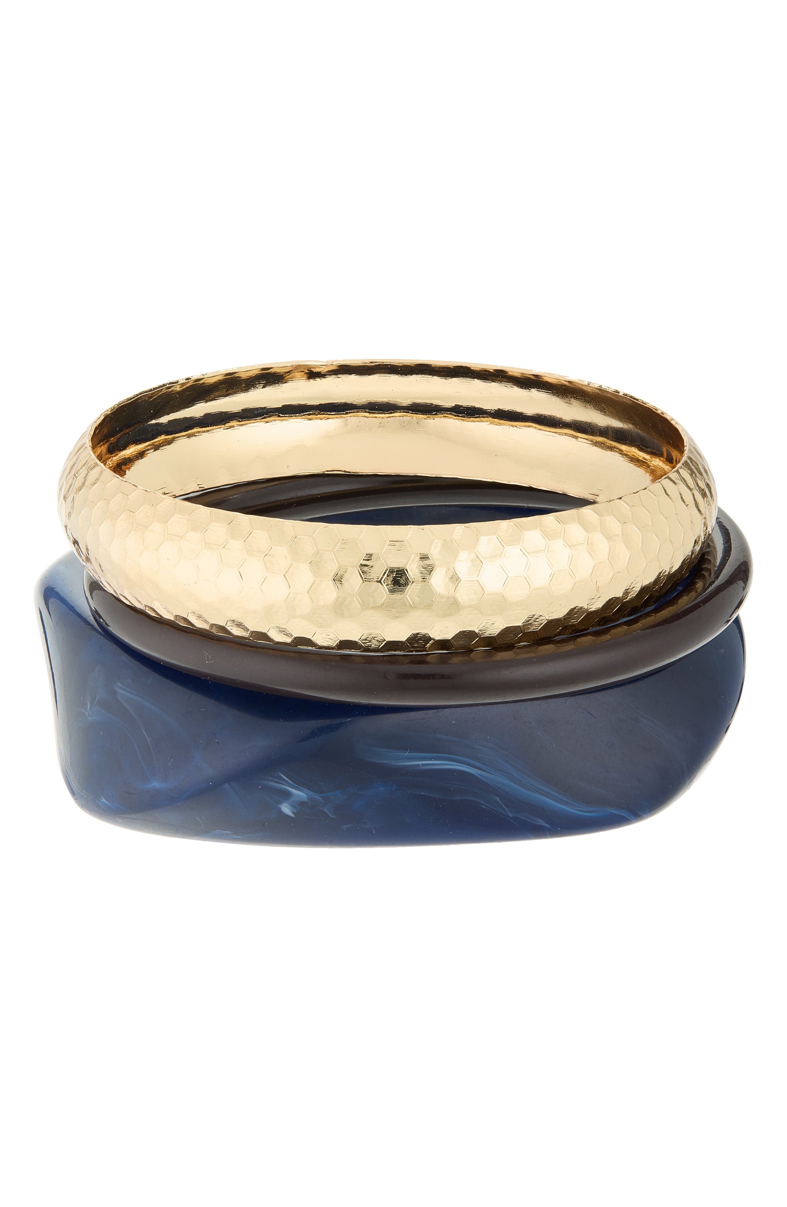 Set of 3 Assorted Bangle Bracelets