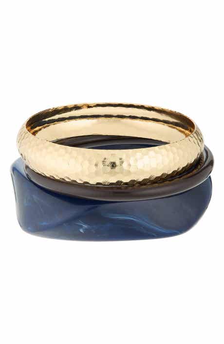 Set of 3 Assorted Bangle Bracelets