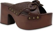 SHUSHOP Eliza Platform Slide Sandal