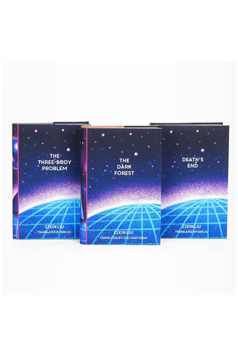 The Three-Body Problem Book Set, Alternate, color, Blue and Purple