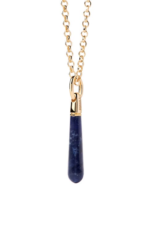 Sodalite Large Drop Pendant