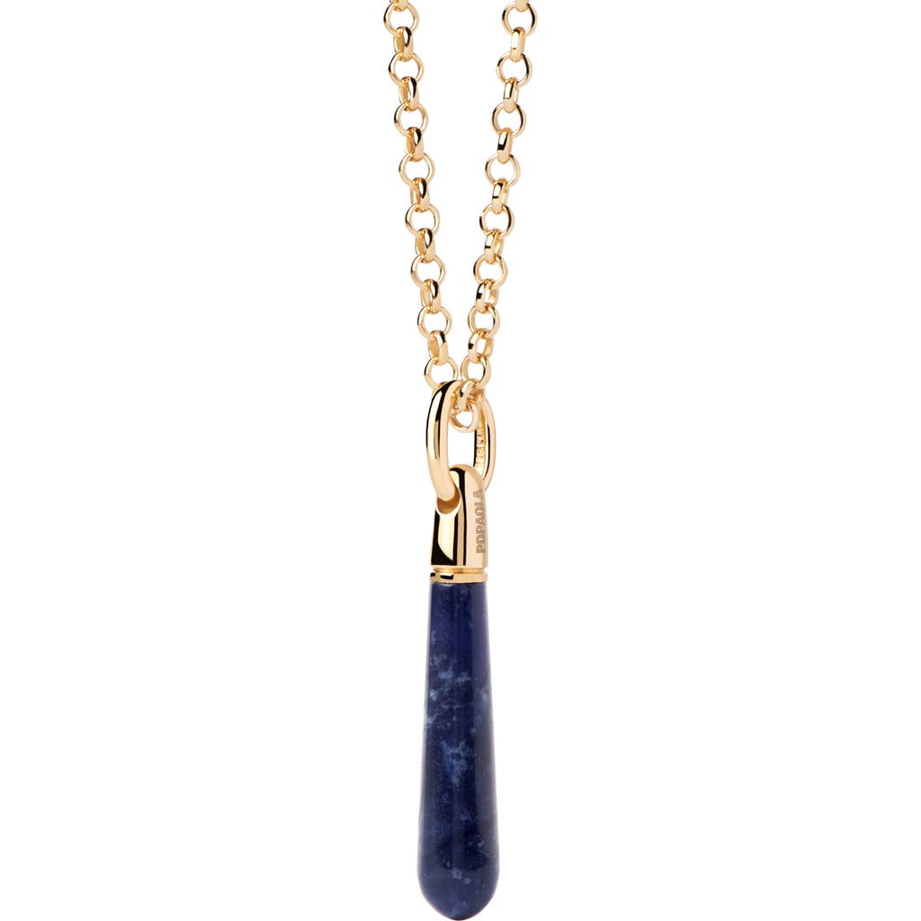 Pdpaola Sodalite Large Drop Pendant In Sodalite