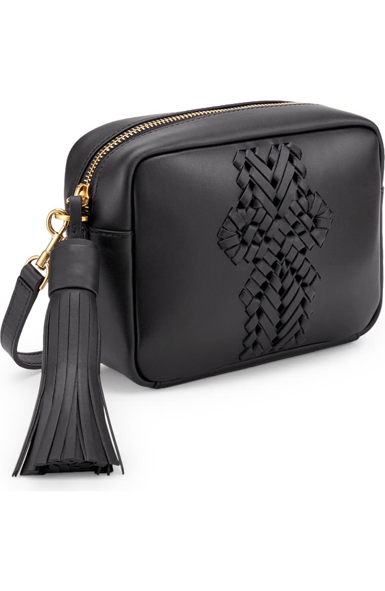 Anya Hindmarch The Neeson Tassel Leather Crossbody, Alternate, color,