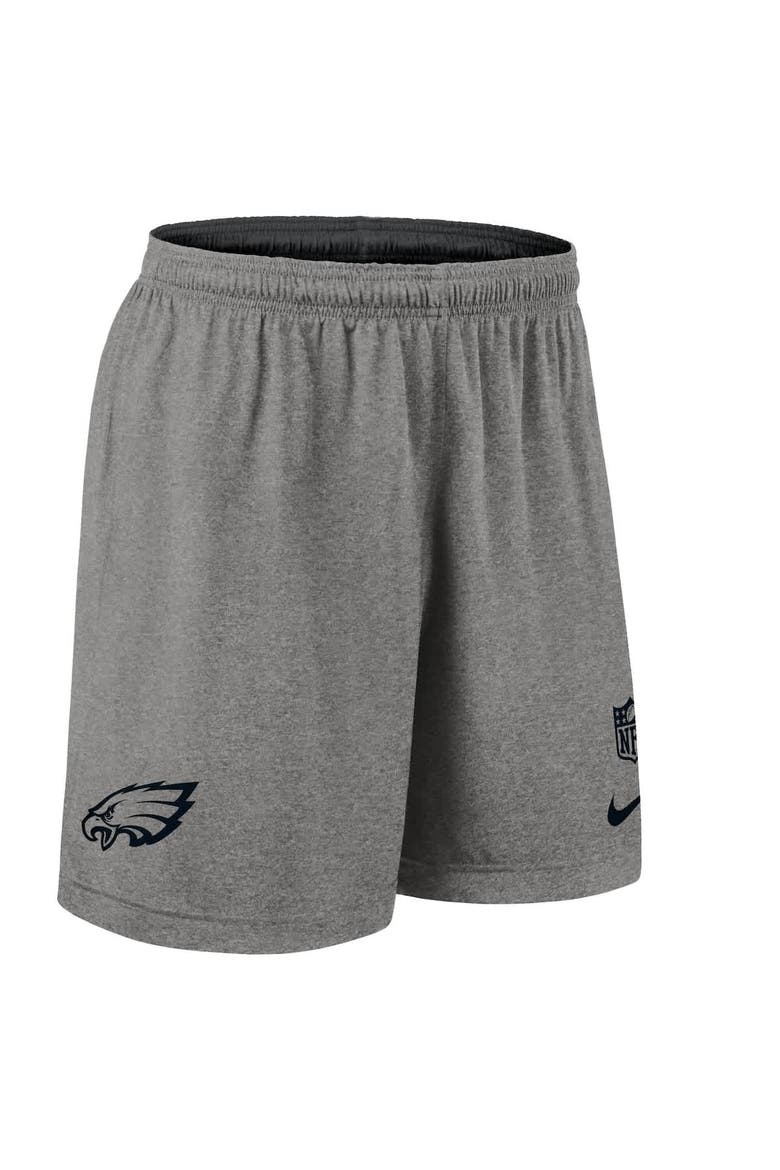 Men's Nike Black Philadelphia Eagles Sideline Reversible Performance Shorts, Alternate, color, Black
