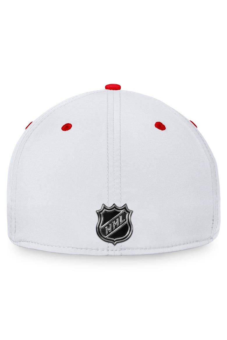 Men's Fanatics Branded Red/White Detroit Red Wings Authentic Pro Rink Camo Flex Hat, Alternate, color, Red