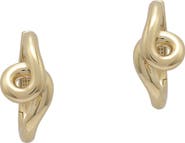 Bea Bongiasca Small Wave Hoop Earrings