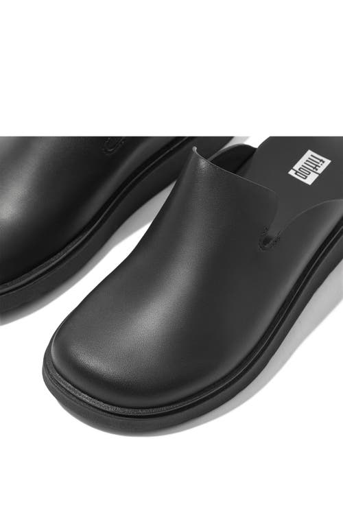 Fitflop Platform Mule In Black