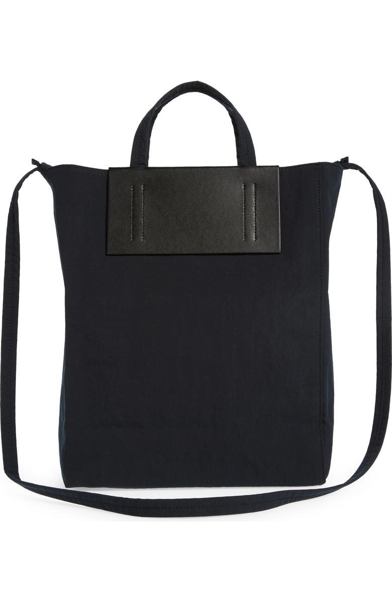 Acne Studios Medium Baker Out Papery Nylon Tote, Alternate, color,