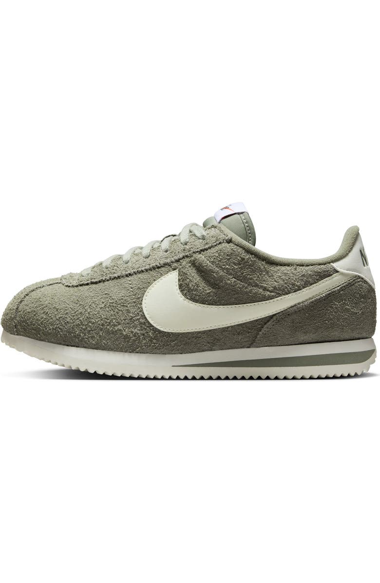 Nike Cortez Vintage Sneaker, Alternate, color, Light Army/ Sail