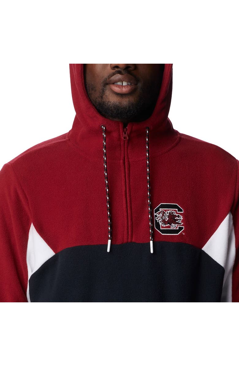 Columbia Men's Columbia Black South Carolina Gamecocks Lodge Quarter-Zip Hoodie, Alternate, color, 