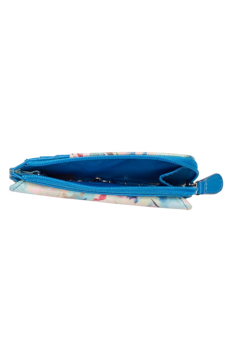 Penny Chain Wallet, Alternate, color, SOUTHSIDE FLORAL COLORBLOCK