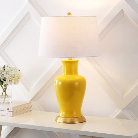 Julian 29" Traditional Classic Ceramic Urn LED Table Lamp