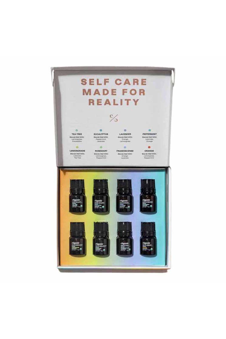 Organic Aromatherapy Set - Top 8 Essential Oils, Main, color, None