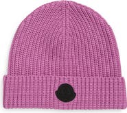 Moncler Ribbed Cotton Beanie