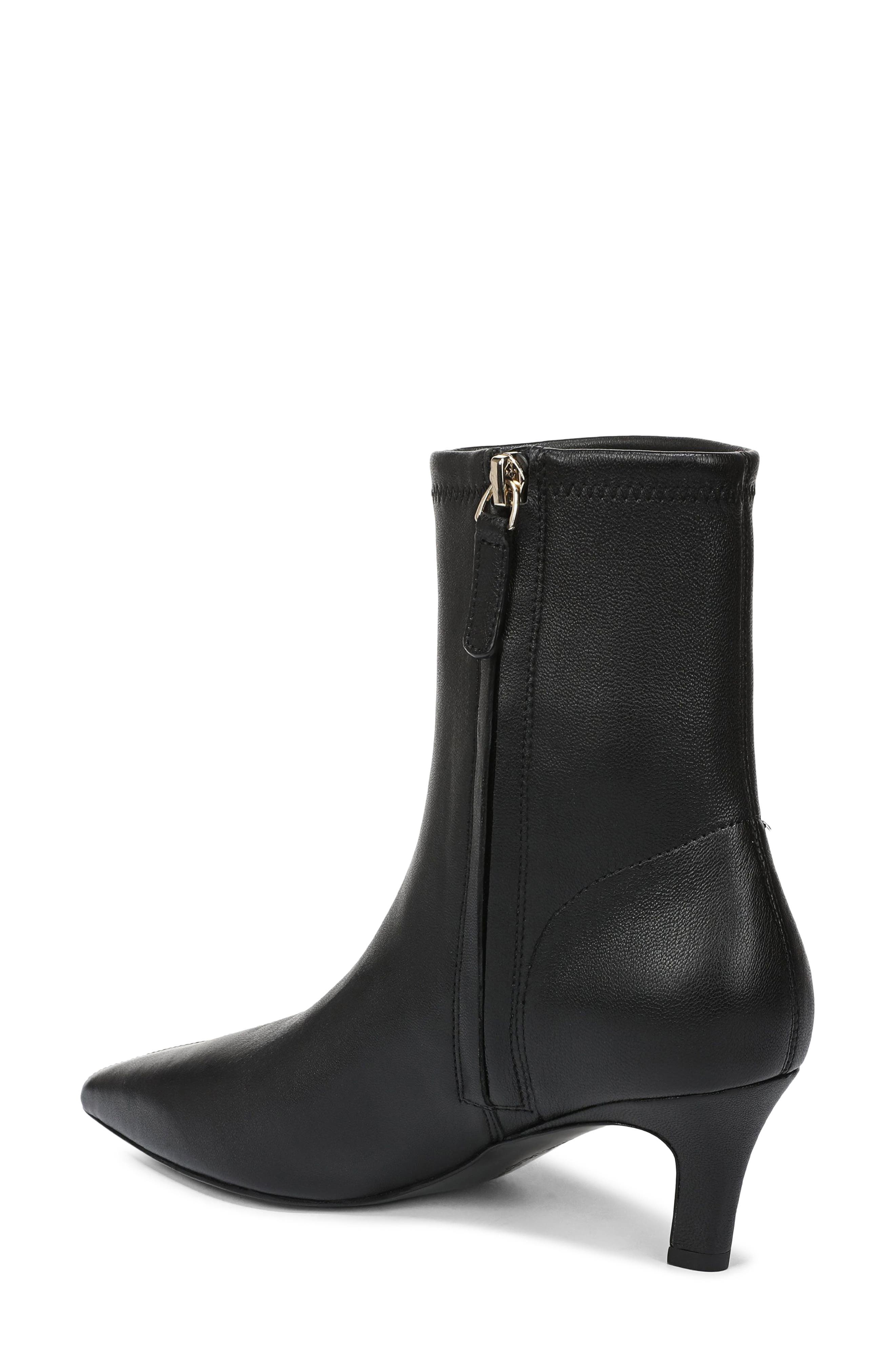 Favorite Daughter Sasha Bootie, Alternate, color, Black Stretch Nappa Leather