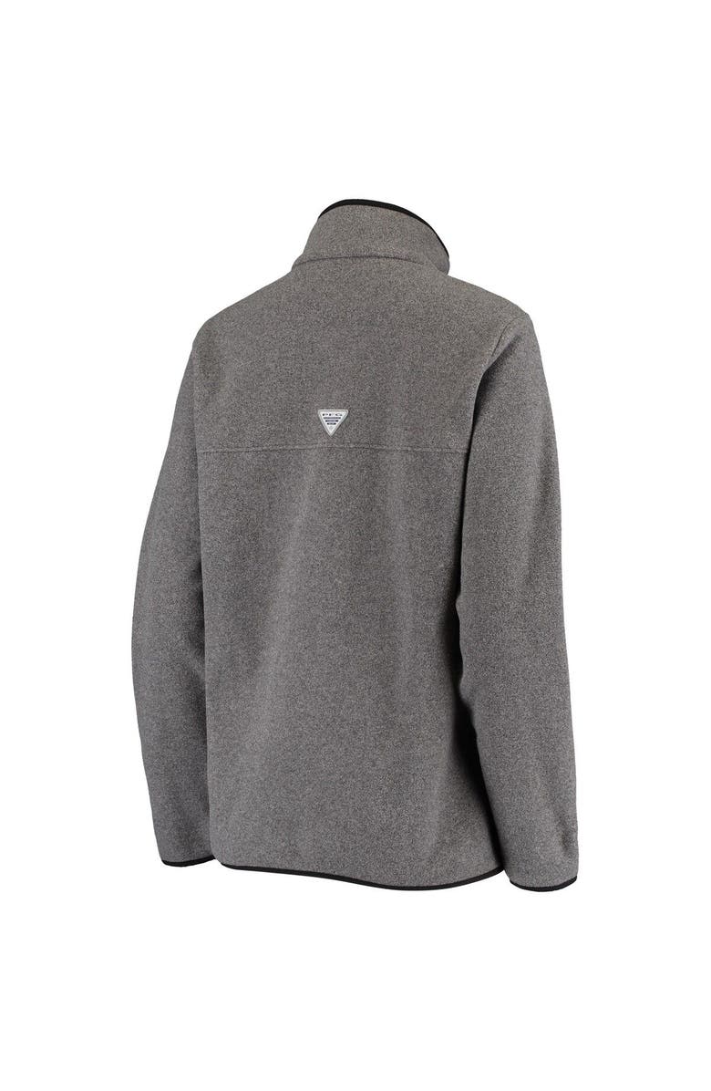 Columbia Women's Columbia Heathered Gray LAFC Harbor Side Fleece Pullover Sweatshirt, Alternate, color, 