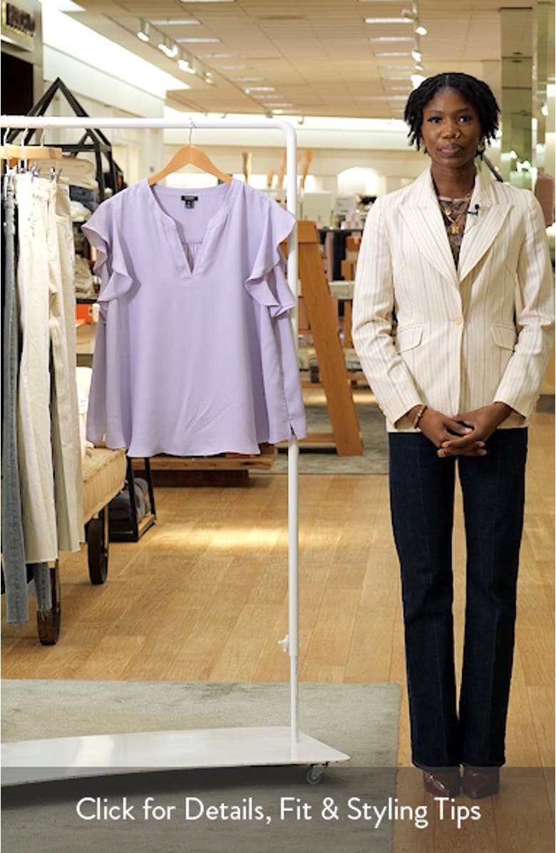 Flutter Sleeve Top, sales video thumbnail