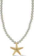 CHLOE AND MADISON Starfish Pendant Necklace