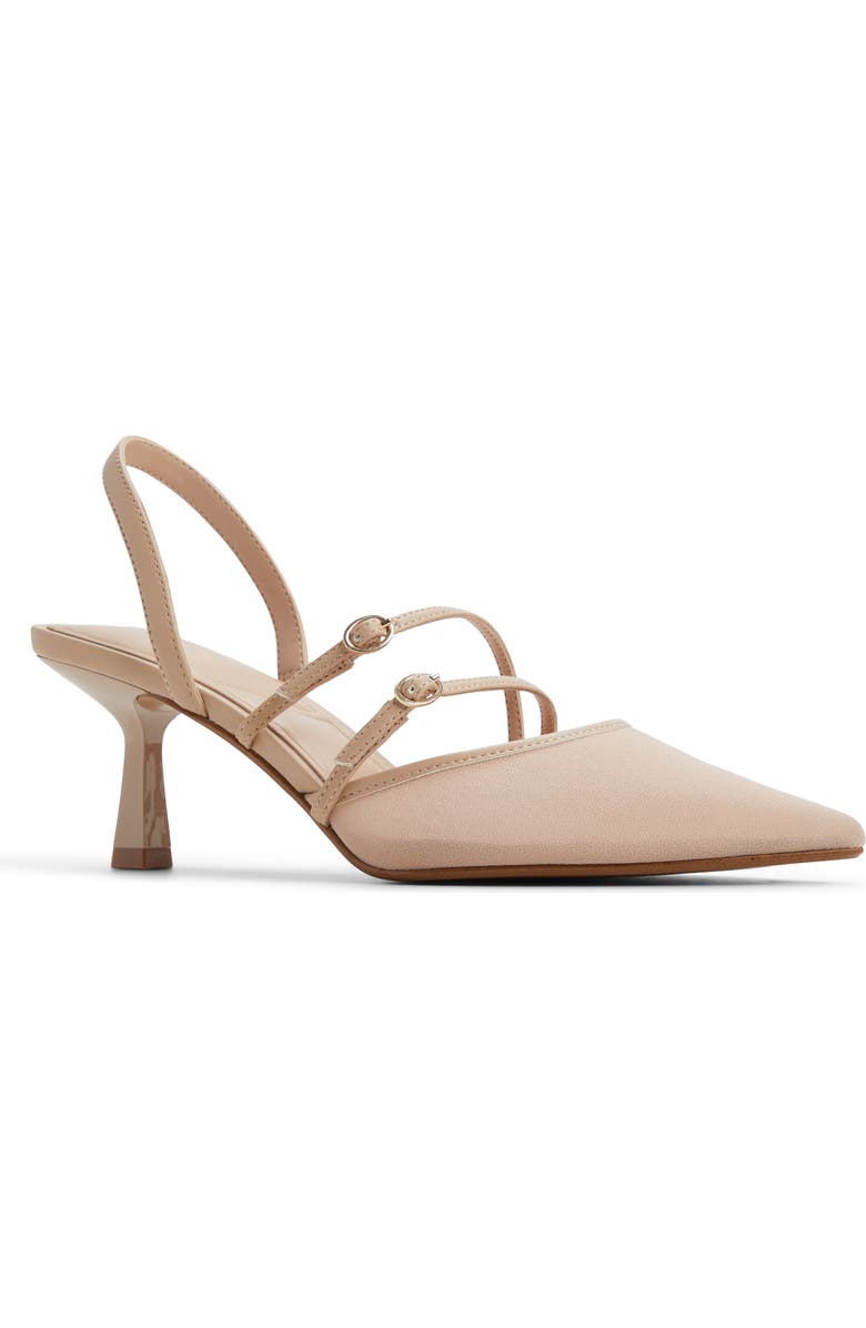 ALDO Renesme Pointed Toe Slingback Pump, Main, color, Beige
