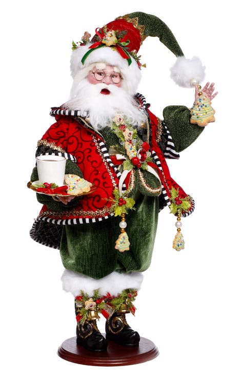 Cookies and Milk Santa