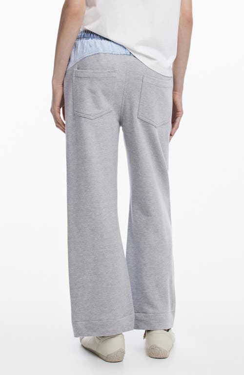 DESIGUAL DESIGUAL DRAWSTRING STRAIGH LEG JEANS