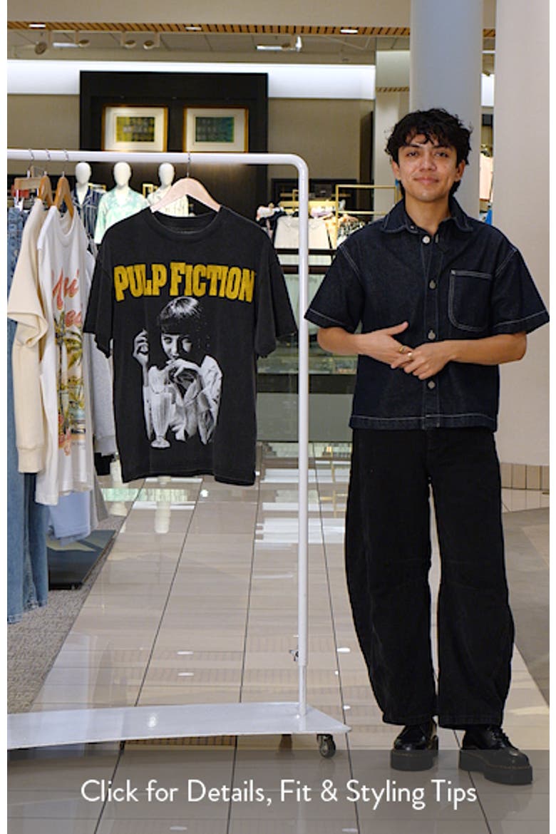 Pulp Fiction Milkshake Graphic Cotton T-Shirt video