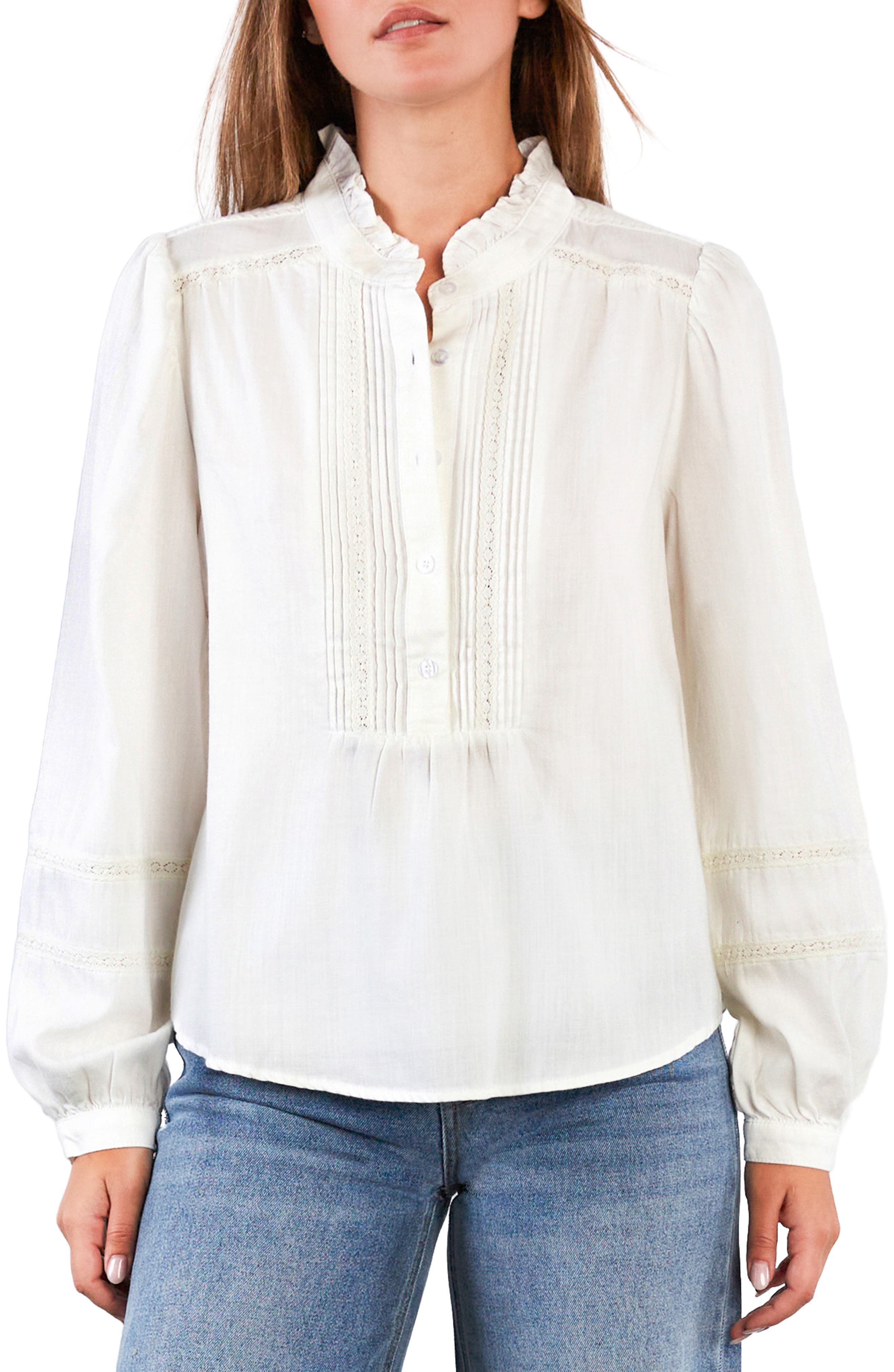 Lulu Ruffle & Lace Shirt