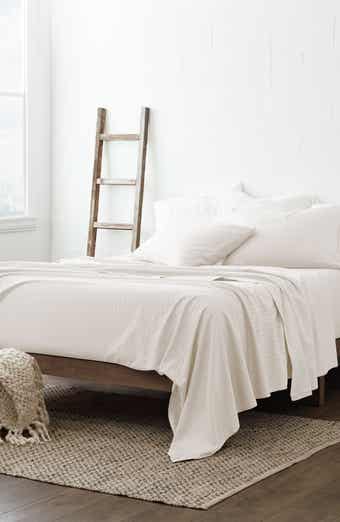 Twin Hotel Collection Premium Ultra Soft 3-Piece Stripe Bed Sheet Set - Ivory