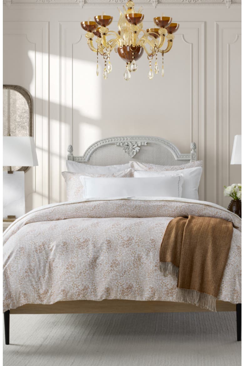 Golden Meadow Duvet Cover, Sheet & Shams Set, Alternate, color, GOLD