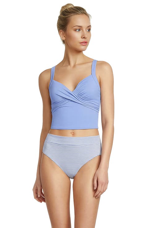 Sweetheart Wrap Midkini Top
