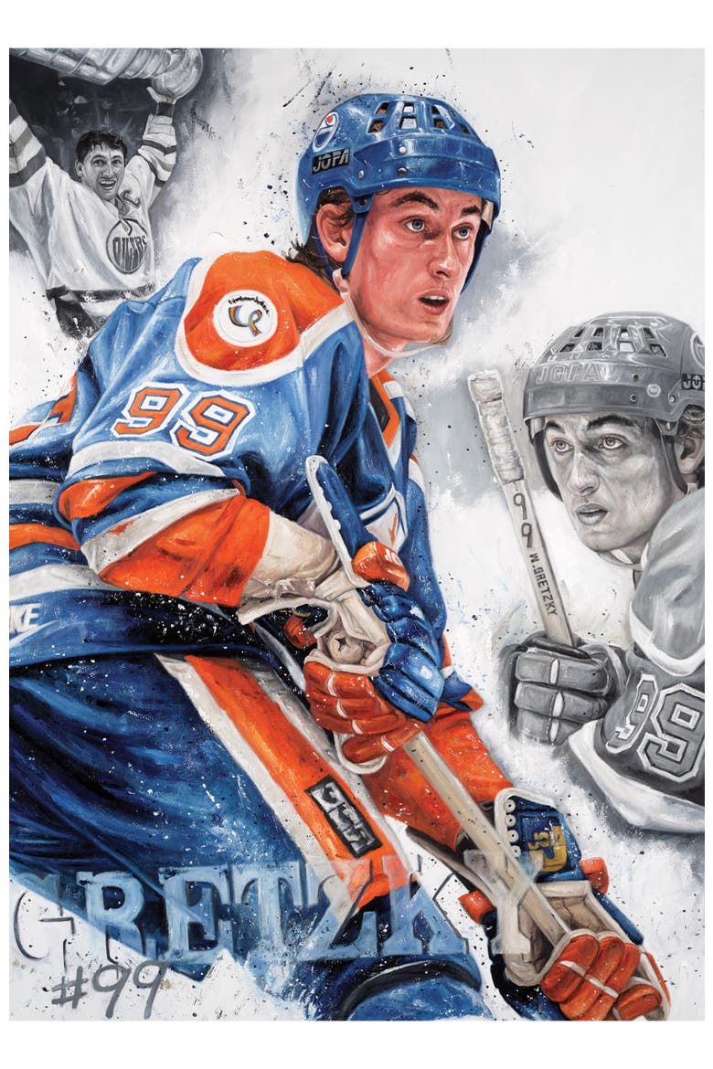 Wayne Gretzky 500 Piece Jigsaw Puzzle, Alternate, color, Multicolor