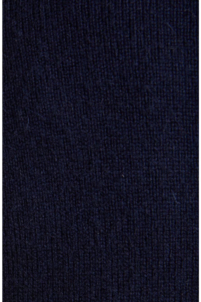 Classic V-Neck Cashmere Cardigan, Alternate, color, NAVY