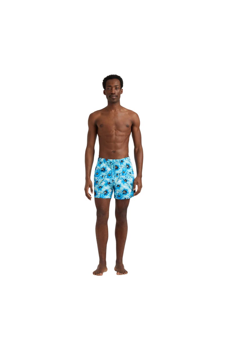 Vilebrequin Men Stretch Short Swim Shorts Poopies and Geckos, Alternate, color,