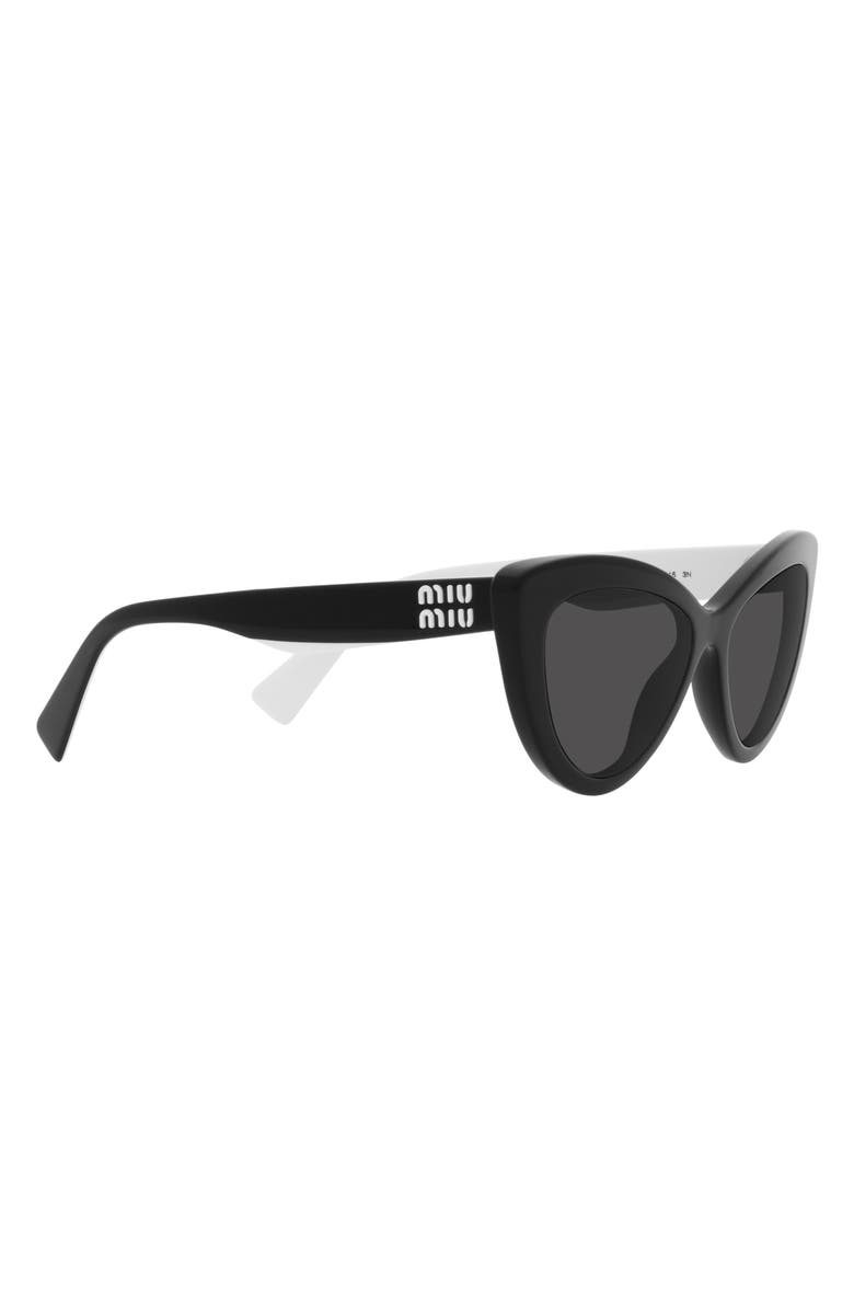 Miu Miu 54mm Cat Eye Sunglasses, Alternate, color, 