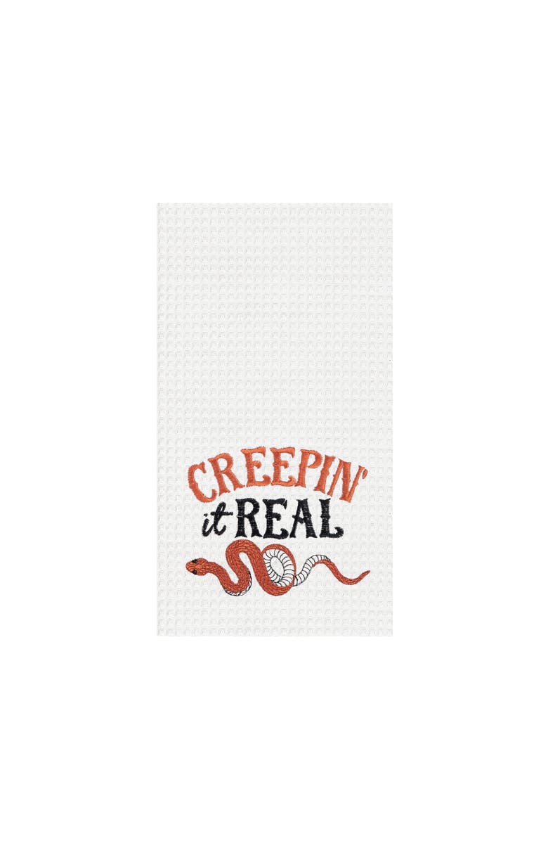 C&F Home Creepin' It Real Snake Towel, Main, color, Orange