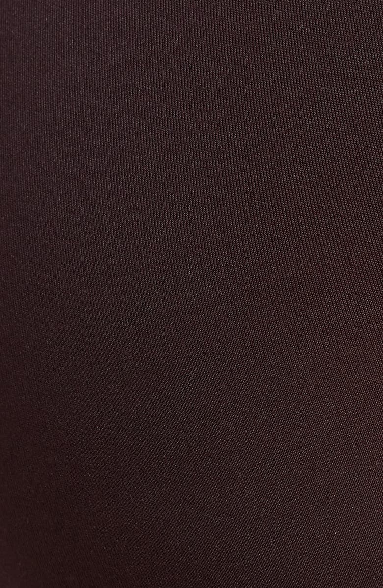LEFT ON FRIDAY Plunge Bikini Top, Alternate, color, Cold Brew Brown
