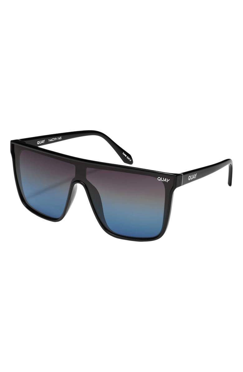 QUAY Nightfall Extra Large Polarized Shield Sunglasses, Alternate, color, 