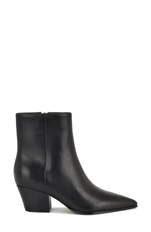 Nine West Savie Block Heel Bootie In Black