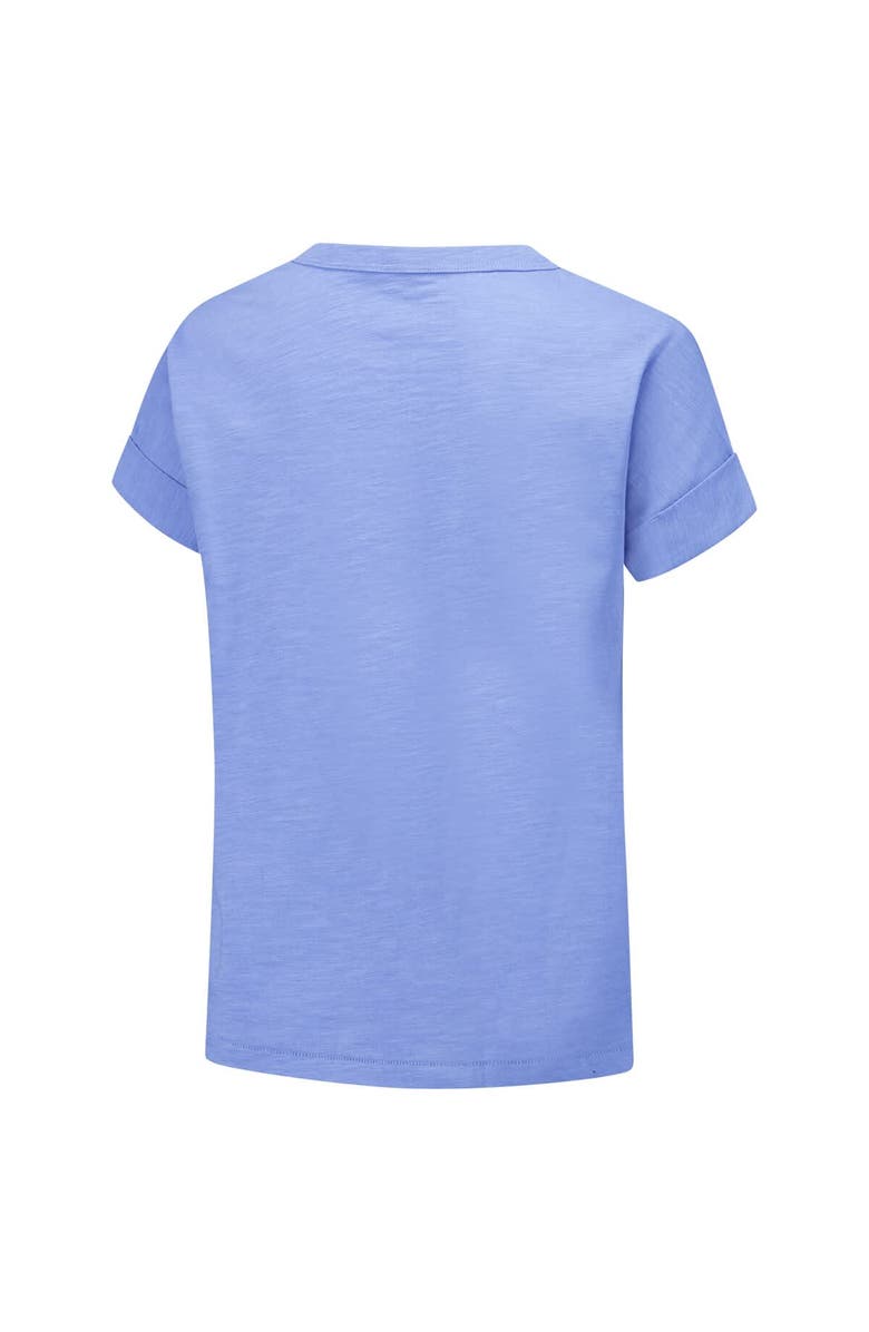 LEAGUE COLLEGIATE WEAR Women's League Collegiate Wear Royal Florida Gators Slub Rolled Cuff T-Shirt, Alternate, color, Royal