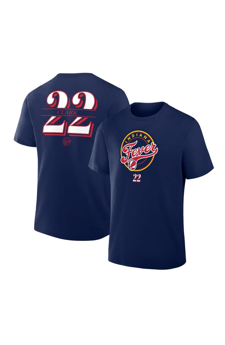 FANATICS Men's Fanatics Caitlin Clark Navy Indiana Fever In The Paint Name & Number T-Shirt, Main, color, 
