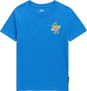 Quiksilver Kids' Sticker Graphic Cotton Blend T-Shirt