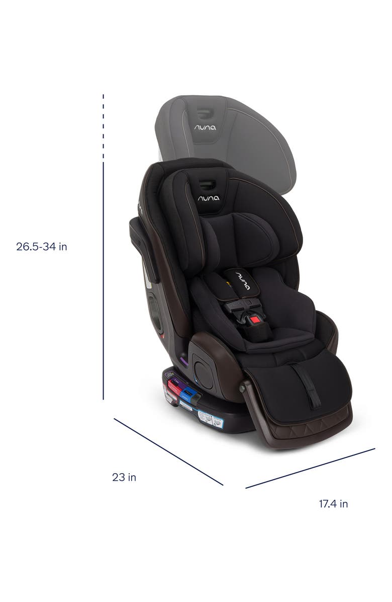 Nuna EXEC Next Car Seat, Alternate, color, Caviar/ Chocolate
