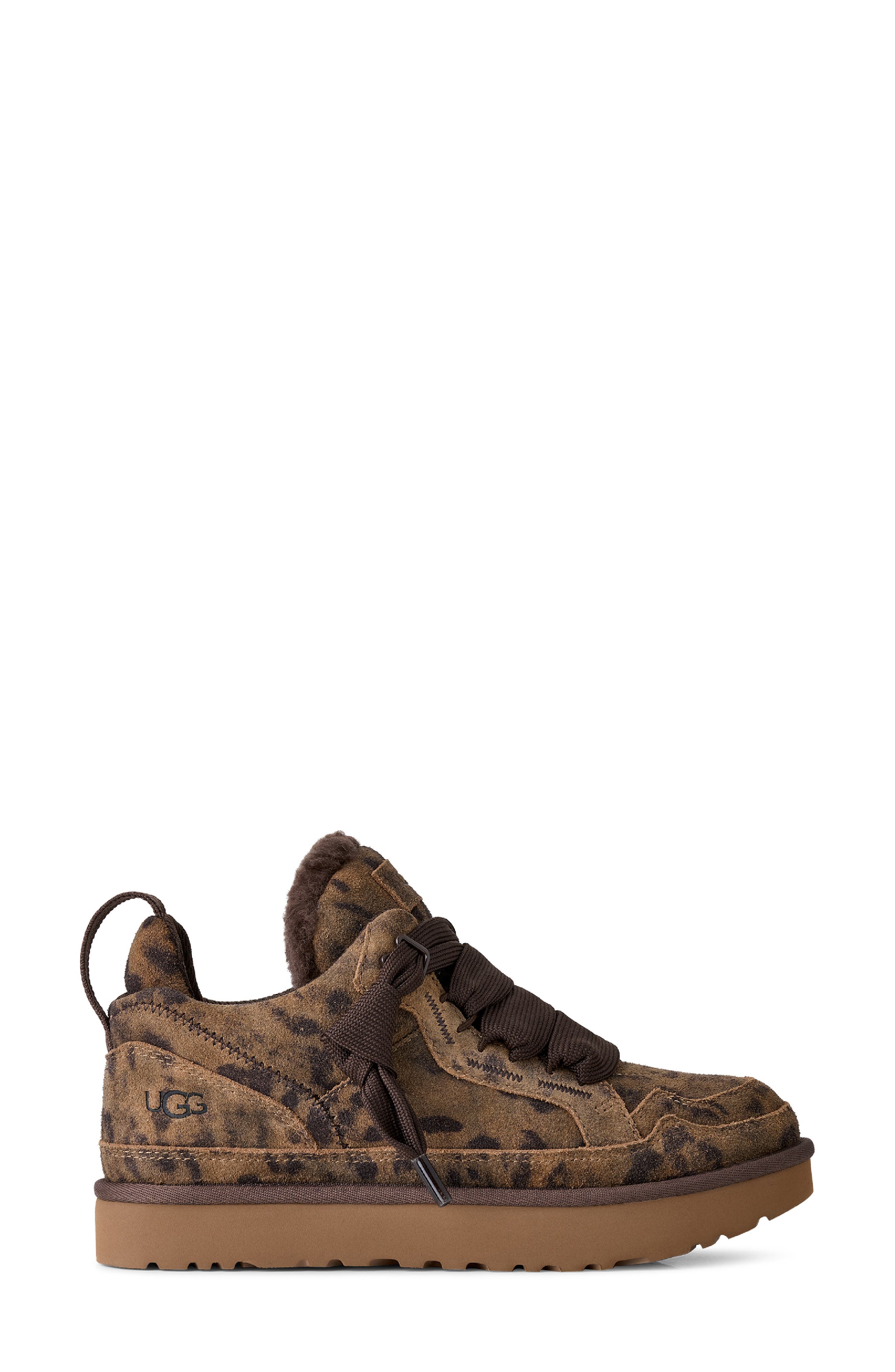 Lowmel Spotted Sneaker, Alternate, color, CHESTNUT