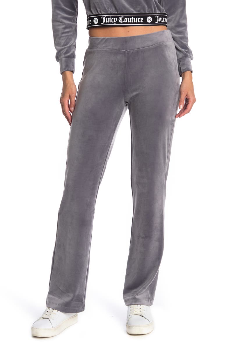 Juicy Couture Velour Track Pants, Main, color,