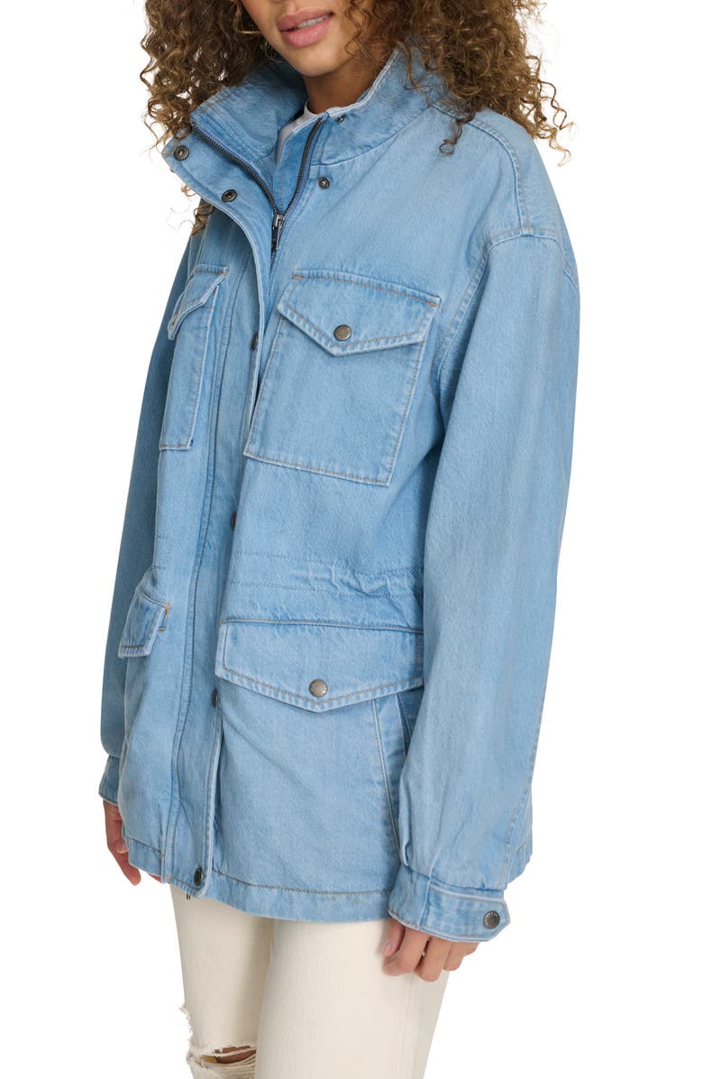 Levi
s Cotton Utility Jacket, Alternate, color, Lt Wash De