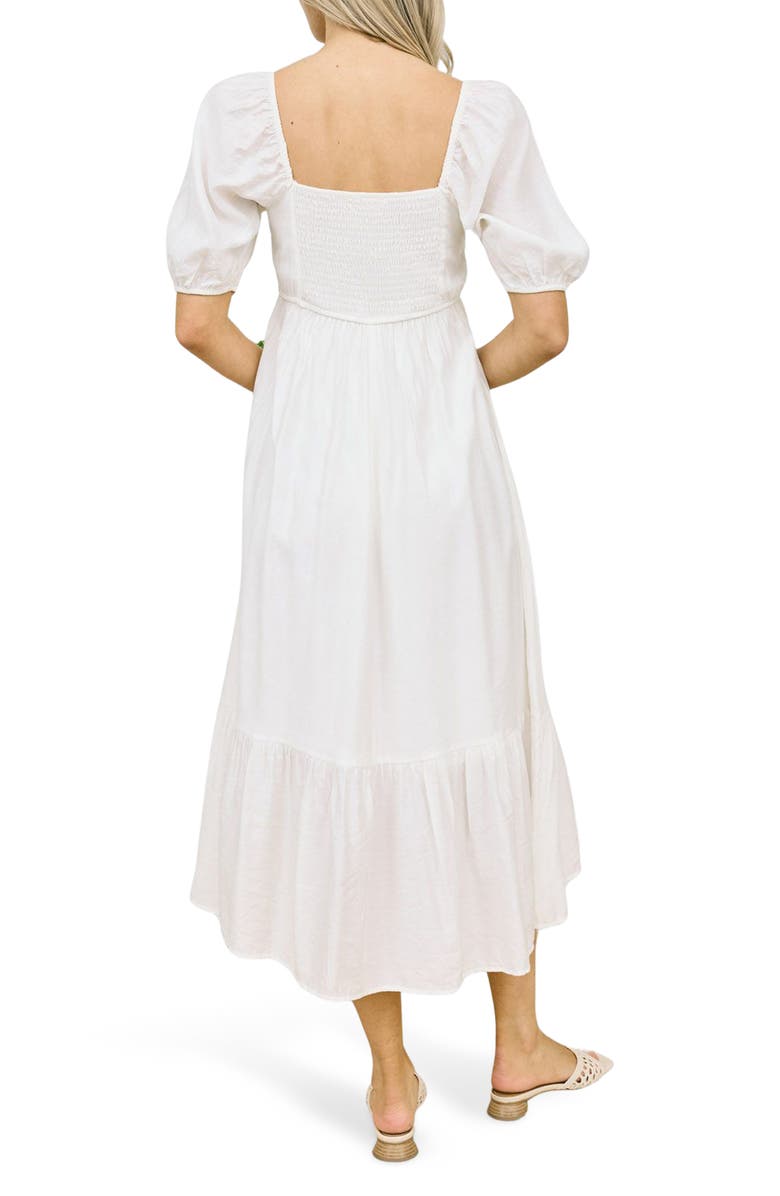 Blu Pepper Tiered Midi Dress, Alternate, color,