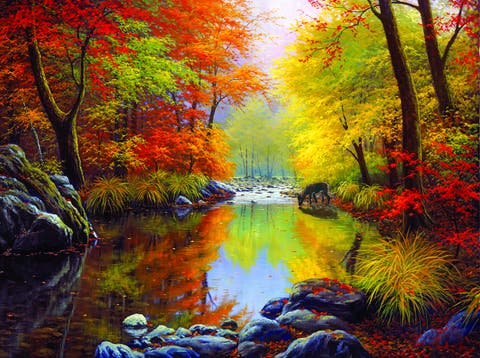 Autumn Sanctuary 1000 piece Jigsaw Puzzle for Adults